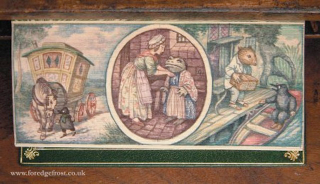 Illustration for article titled Fore-Edge Paintings: The Secret Works of Art Hidden Inside Book Pages
